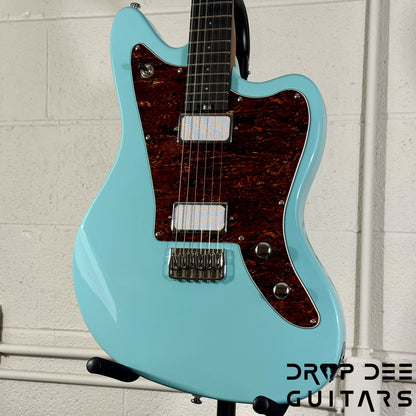 Balaguer 10th Anniversary Growler Classic Electric Guitar w/ Case - Sky Blue Gloss