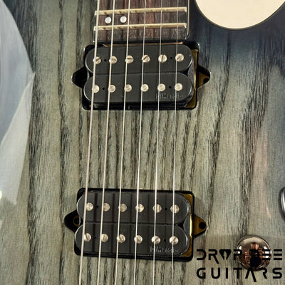 Ibanez Prestige S6621AH Electric Guitar w/ Case - Transparent Gray Burst