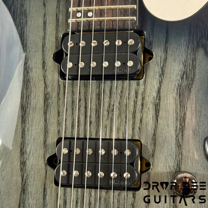 Ibanez Prestige S6621AH Electric Guitar w/ Case - Transparent Gray Burst