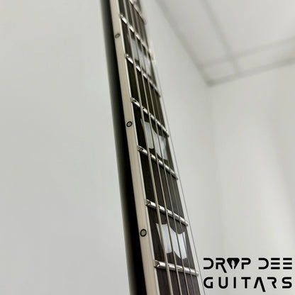 ESP Original Series Eclipse Custom Electric Guitar w/ Case - Silver Liquid Metal Burst