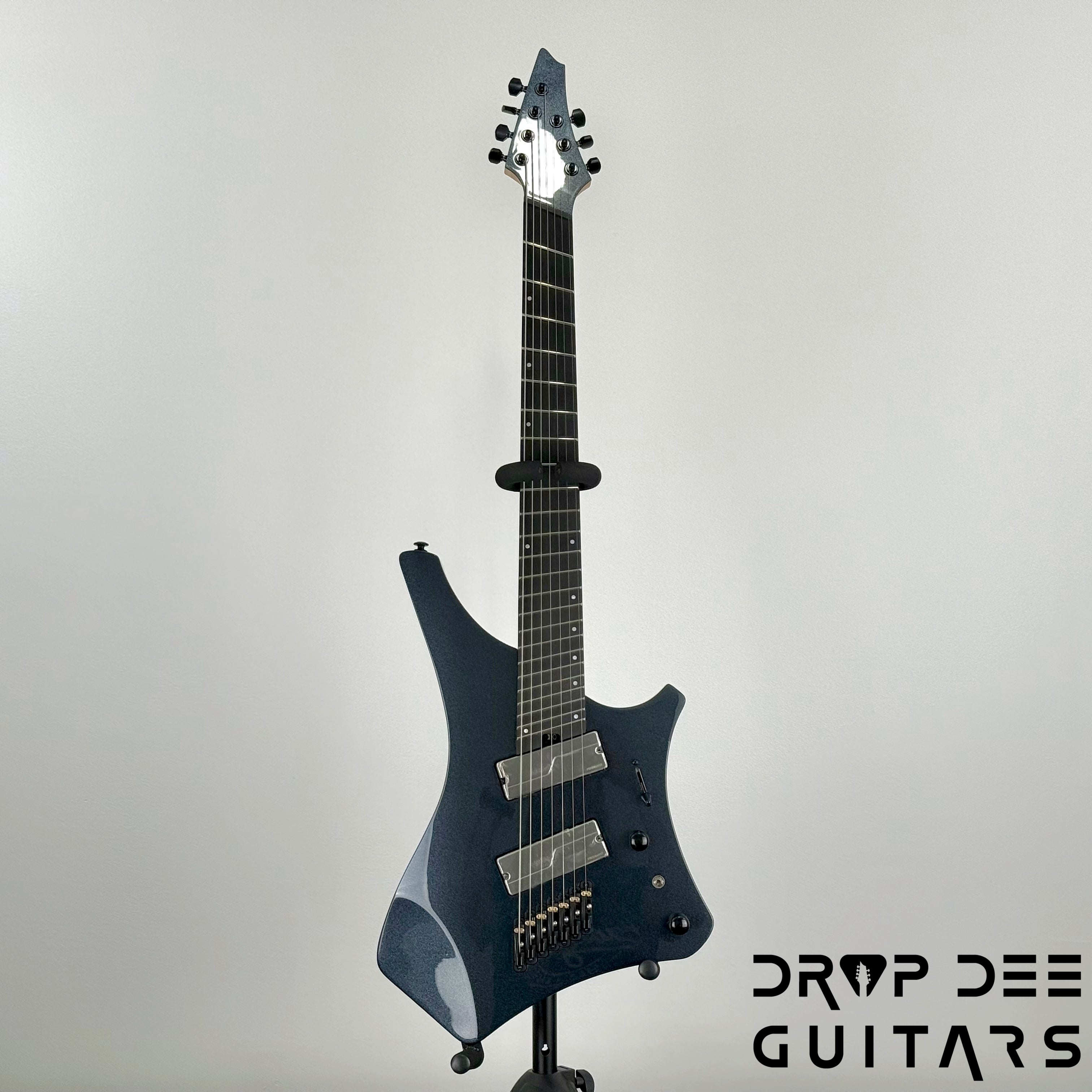 Ibanez Alpha A527 Multiscale 7-String Electric Guitar w/ Bag - Iron Pewter