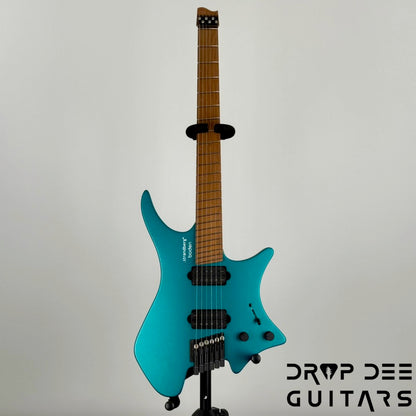 Strandberg Boden Standard N2.6 Multiscale Headless Electric Guitar w/ Bag - Transformative Teal Metallic