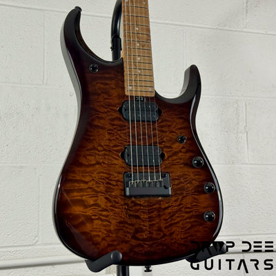 Ernie Ball Music Man JP15 Electric Guitar w/ Case - Amber Waves