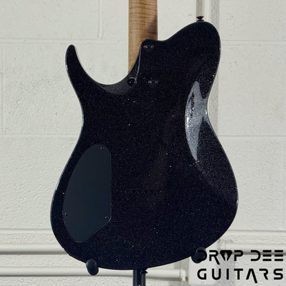 Balaguer USA Series Seraph Modern Electric Guitar w/ Case (624) - Gloss Metallic Black