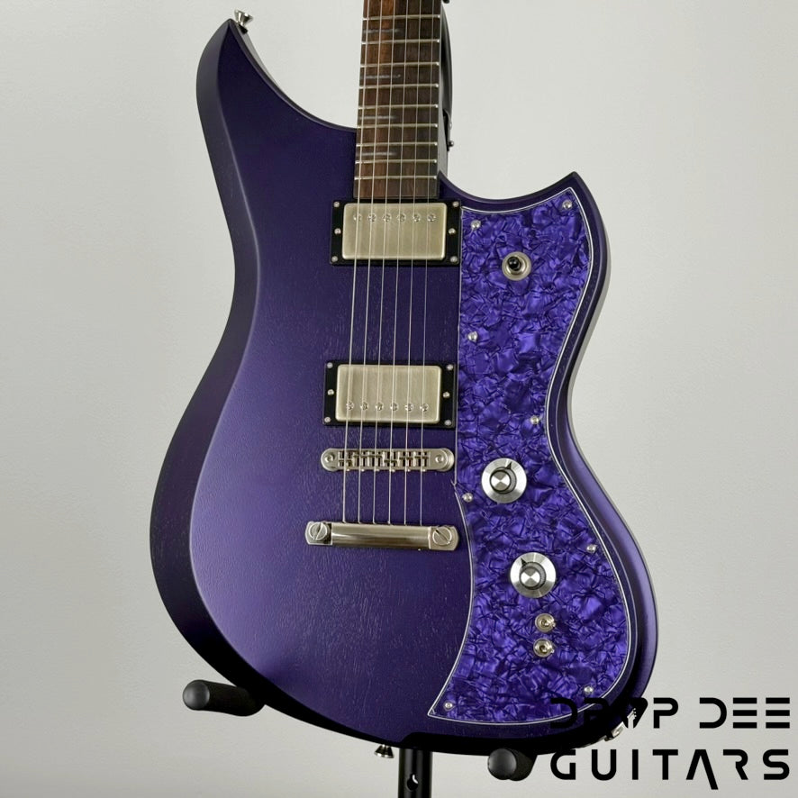 Dunable USA Custom Shop Cryptid Yeti Electric Guitar w/ Case - Purple Reign
