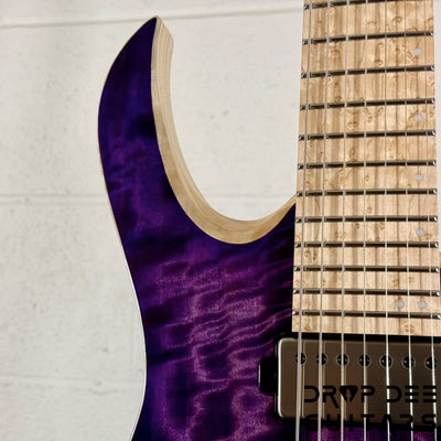 Mayones Duvell Elite 7 Baritone 7-String Electric Guitar w/ Case - Infinite Purple