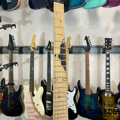 OD Guitars Minerva Headless Multi-Scale Electric Guitar w/ Case - Mid Burst