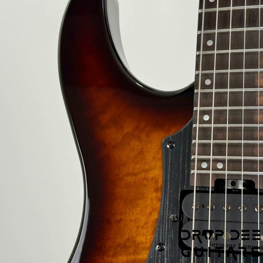 ESP LTD SN-1000HT QM Electric Guitar - Dark Brown Sunburst