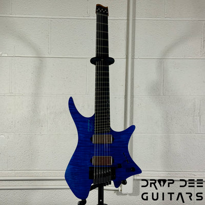 Strandberg Boden Prog NX 7 Headless Multiscale 7-String Electric Guitar w/ Bag - Deep Blue