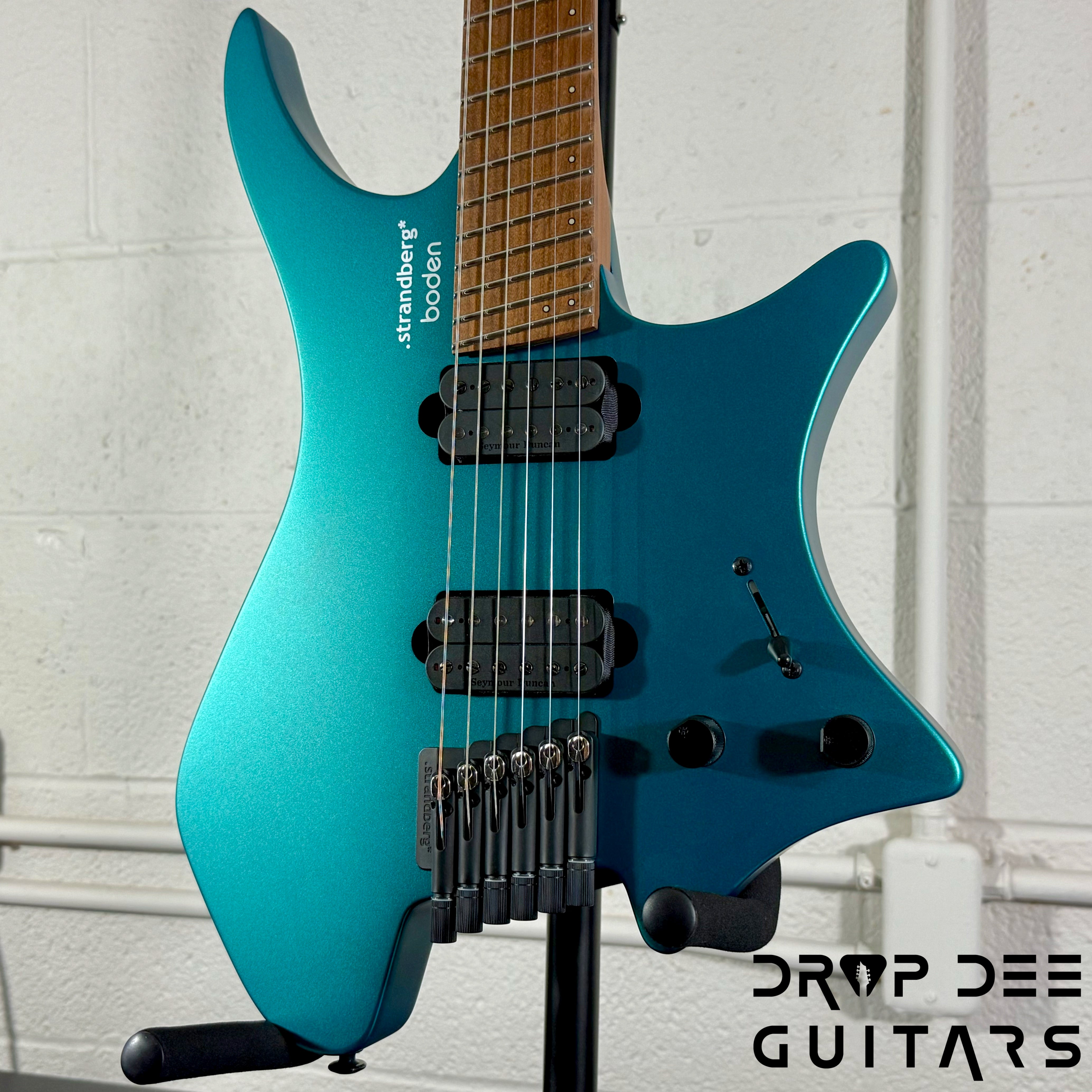 Strandberg Boden Standard N2.6 Multiscale Headless Electric Guitar w/ Bag - Transformative Teal Metallic