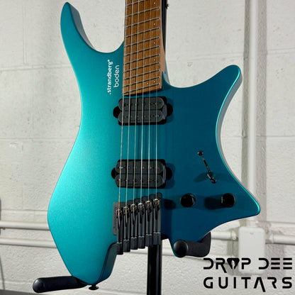 Strandberg Boden Standard N2.6 Multiscale Headless Electric Guitar w/ Bag - Transformative Teal Metallic