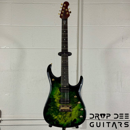 Ernie Ball Music Man BFR JP15 Electric Guitar w/ Case - Toxic Sludge