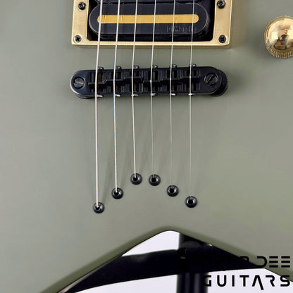 Jackson USA Custom Shop Special Edition Rhoads Electric Guitar w/ Case - Army Drab Green