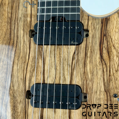 Infinia Ceres 7 Baritone 7-String Electric Guitar w/ Bag - Natural