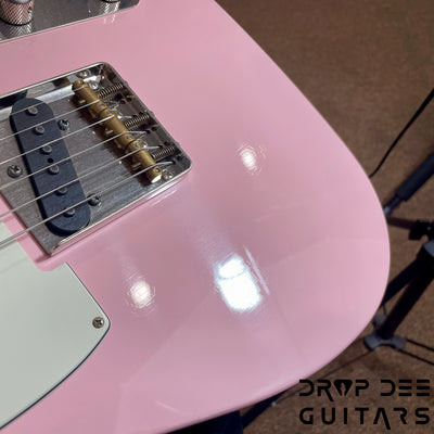 Schecter Custom Shop PT Wembley Studio Electric Guitar w/ Case - Shell Pink Aged Nitro
