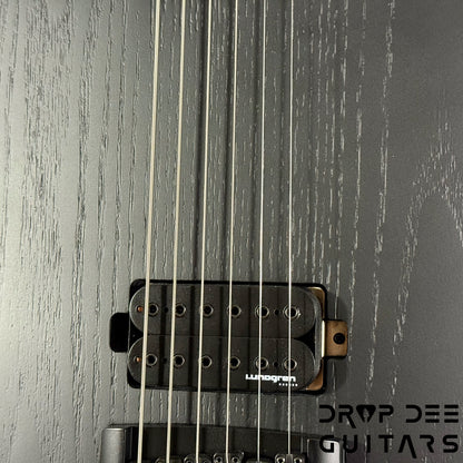 Schecter Diamond Series Keith Merrow KM-6 MK-III EX Baritone Electric Guitar - Satin Black Open Pore