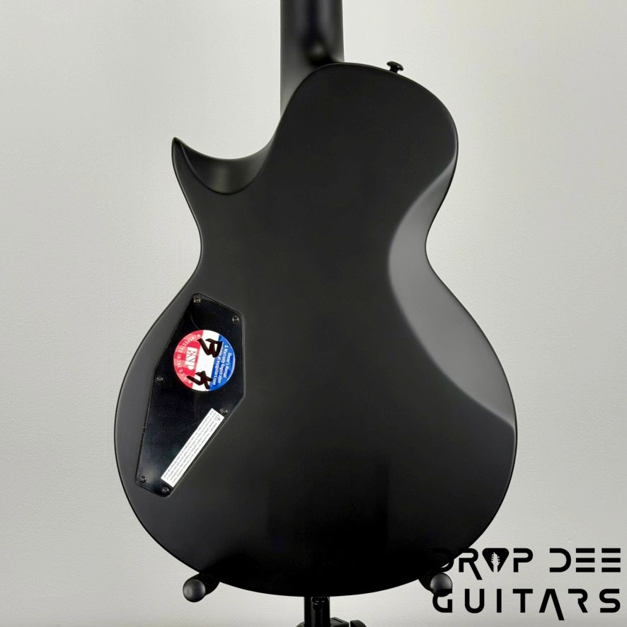 ESP LTD EC Black Metal Electric Guitar - Black Satin – Drop Dee