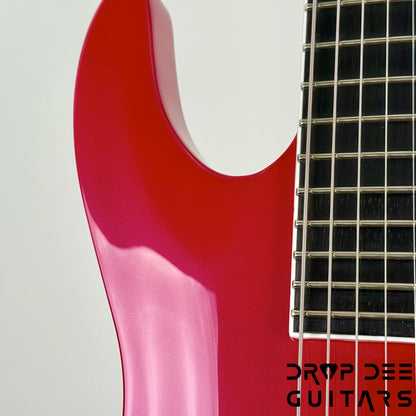 ESP LTD Stephen Carpenter SC-607B Baritone 7-String Electric Guitar w/ Case - Magenta Metallic