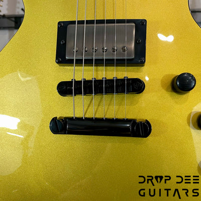 ESP LTD EC-2025 50th Anniversary Electric Guitar w/ Case - Metallic Gold