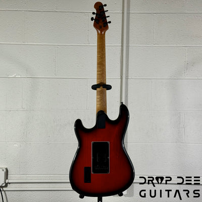 Ernie Ball Music Man Cutlass HT SSS Electric Guitar w/ Case - Raspberry Burst