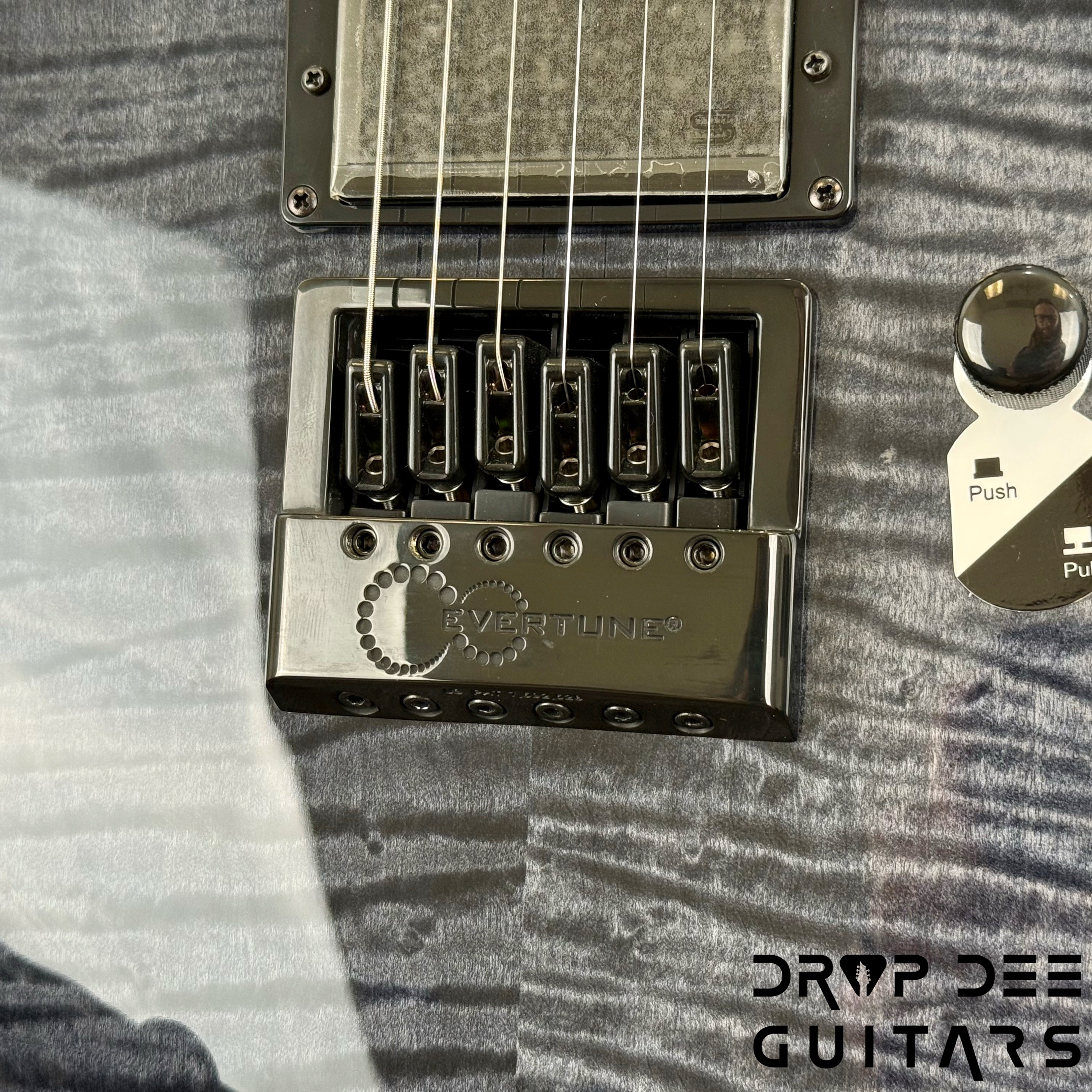 ESP LTD TH-1000 Evertune Electric Guitar - See Thru Black Sunburst