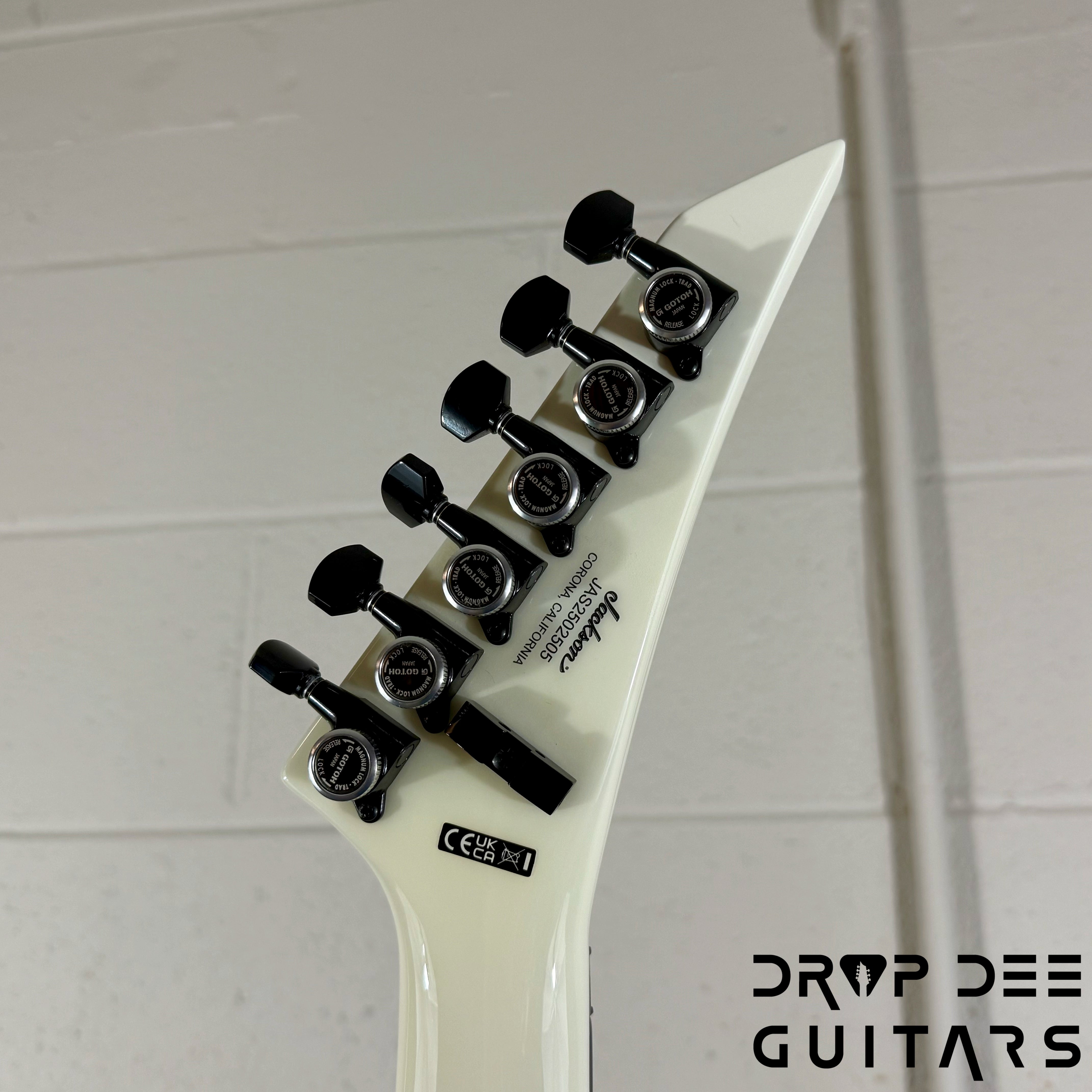 Jackson American Series Rhoads RR24 Electric Guitar w/ Case - Snow White