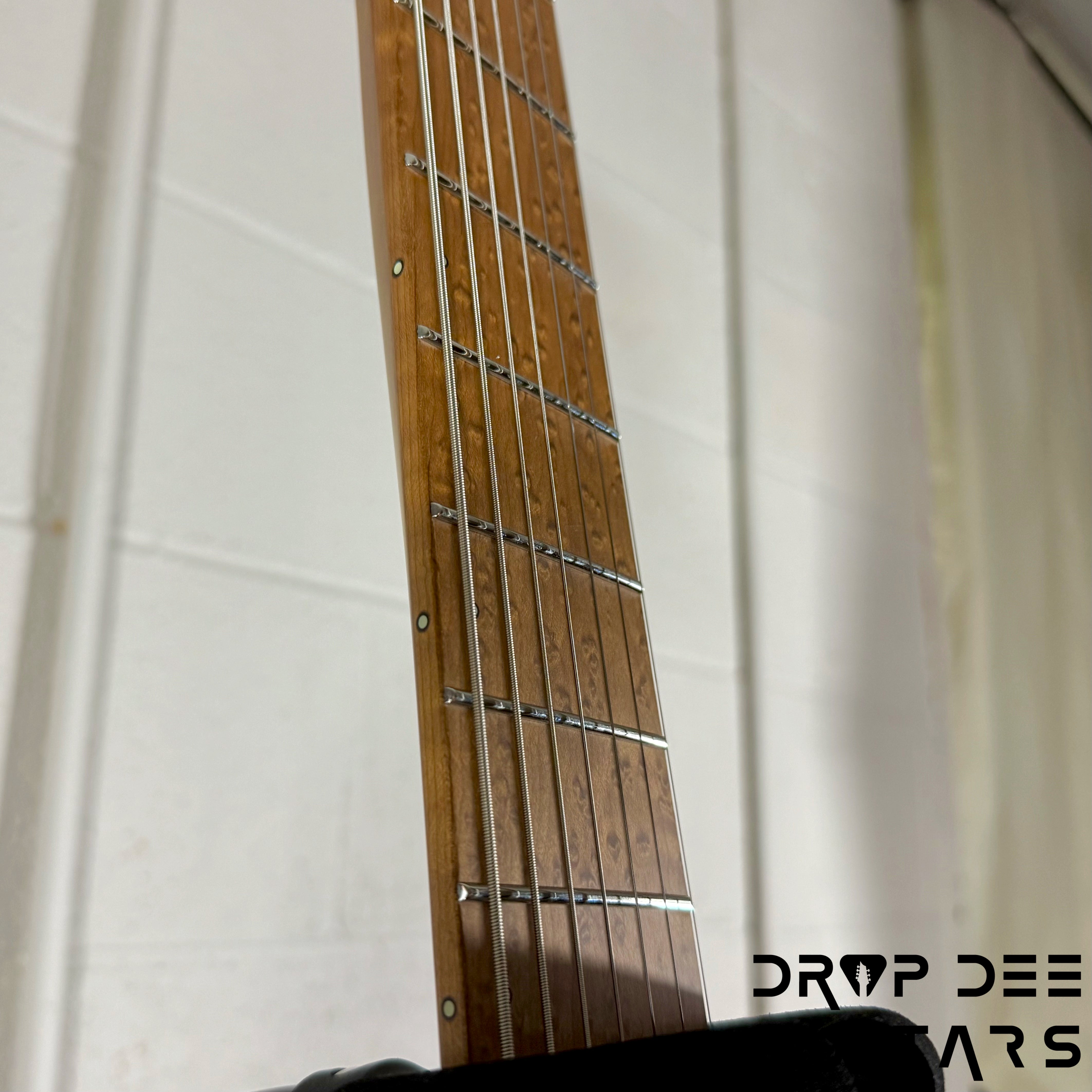 Strandberg Boden Original N2.7 7-String Multiscale Headless Electric Guitar w/ Bag - Black Denim Burst Satin
