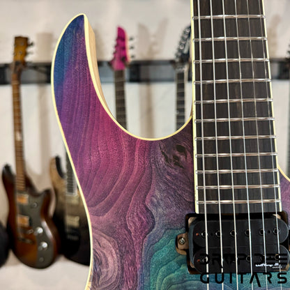 Skervesen Raptor 6 Baritone Electric Guitar w/ Case