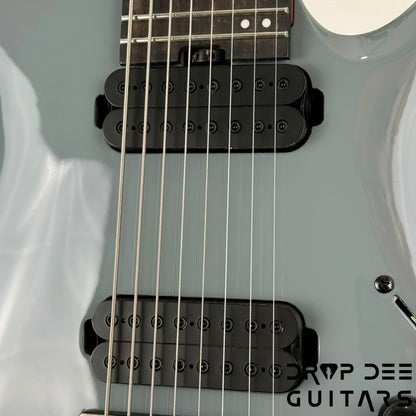 Jackson Pro Plus Series Limited Edition Signature Misha Mansoor Juggernaut ET8 8-String Baritone Evertune Electric Guitar w/ Bag - Nardo Gray