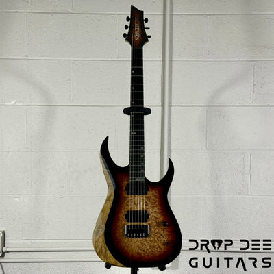 Schecter Custom Shop Sunset Extreme 6 Electric Guitar w/ Case - Bronze Burst