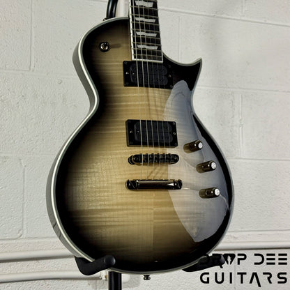 ESP E-II Eclipse FM Electric Guitar/ Case - Black Natural Burst