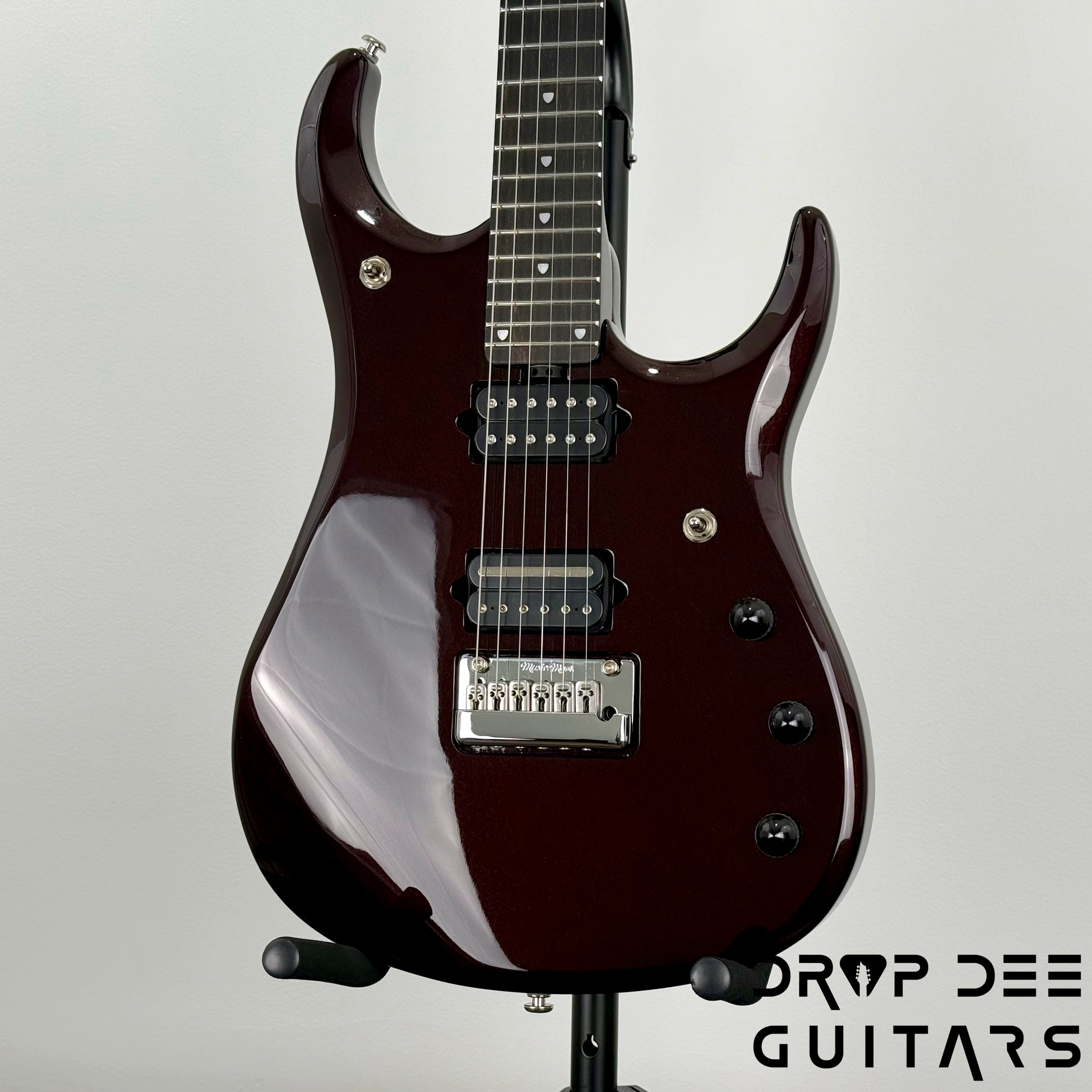 Ernie Ball Music Man JP12 6 Electric Guitar w/ Case - Cherry Sugar