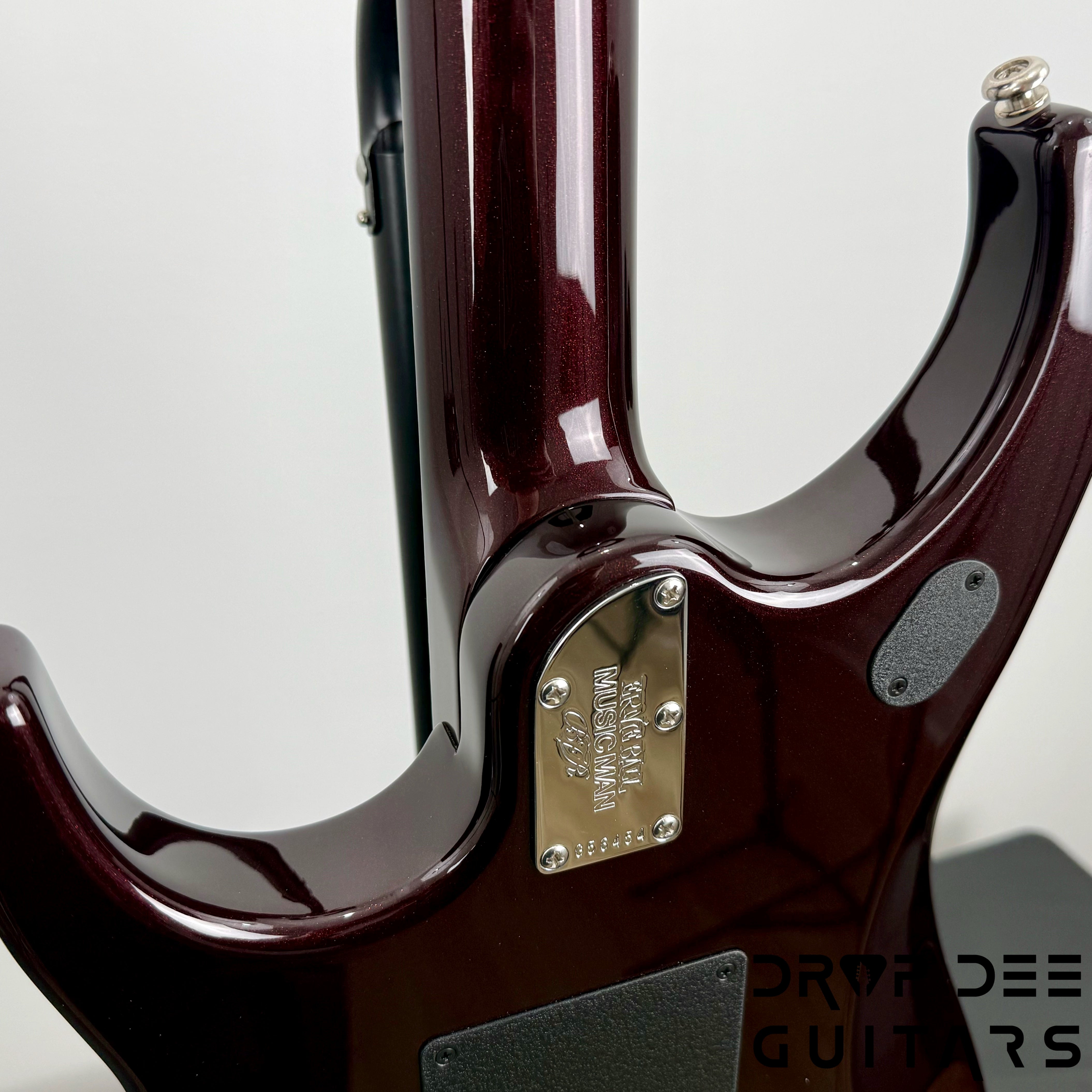 Ernie Ball Music Man JP12 6 Electric Guitar w/ Case - Cherry Sugar