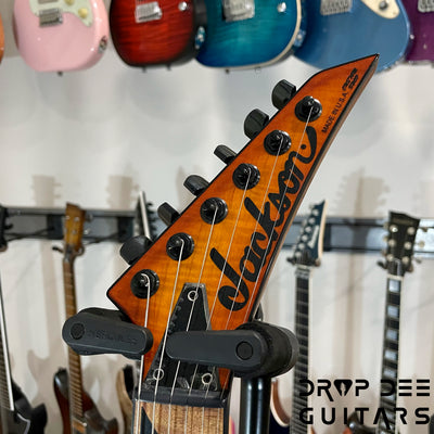 Jackson Custom Shop Randy Rhoads HS Electric Guitar w/ Case - Amber Lager Burst