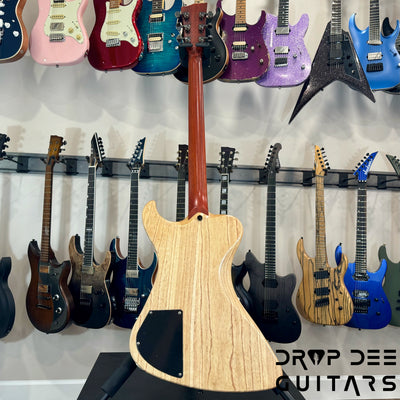 Dunable USA Custom Shop R2 Baritone Electric Guitar w/ Case - Light Reddish Brown