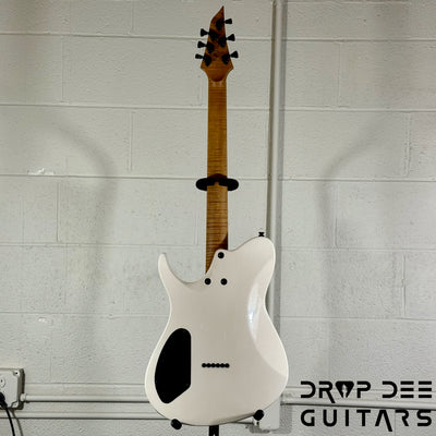 Balaguer USA Series Seraph Modern Electric Guitar w/ Case (324) - Gloss Metallic Jewel White