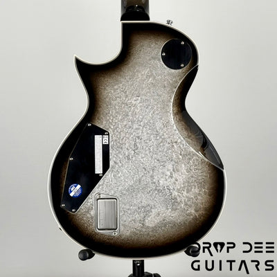 ESP Original Series Eclipse Custom Electric Guitar w/ Case - Silver Liquid Metal Burst