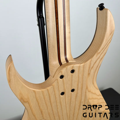 Infinia Ceres 7 Baritone 7-String Electric Guitar w/ Bag - Natural