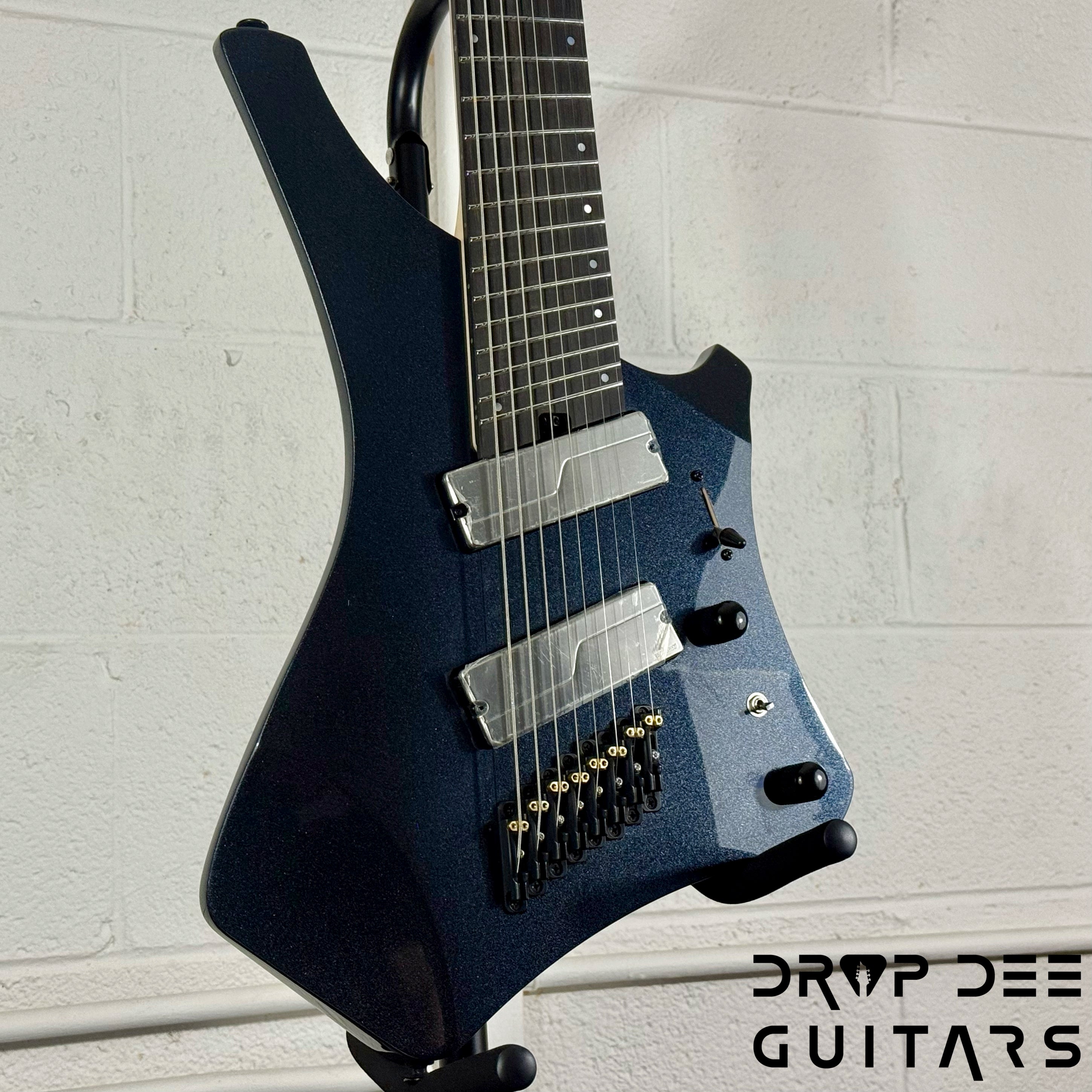 Ibanez Alpha A528 Multiscale 8-String Electric Guitar w/ Bag - Iron Pewter