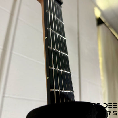 Strandberg Boden Standard NX 6 Plini Edition Mirage Multiscale Headless Electric Guitar w/ Bag - Black Granite Satin Acrylic with custom Plini Mirage glow-in-the-dark graphics