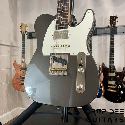 Schecter Custom Shop PT Wembley Studio Electric Guitar w/ Case - Charcoal Metallic Aged Nitro