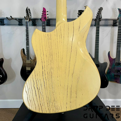 Dunable USA Custom Shop Yeti Electric Guitar w/ Case - Cream w/ Pore Fill