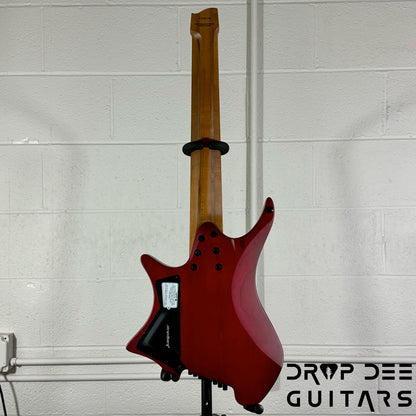 Strandberg Boden Original N2.8 8-String Multiscale Headless Electric Guitar w/ Bag - Sunset Coral Burst Satin