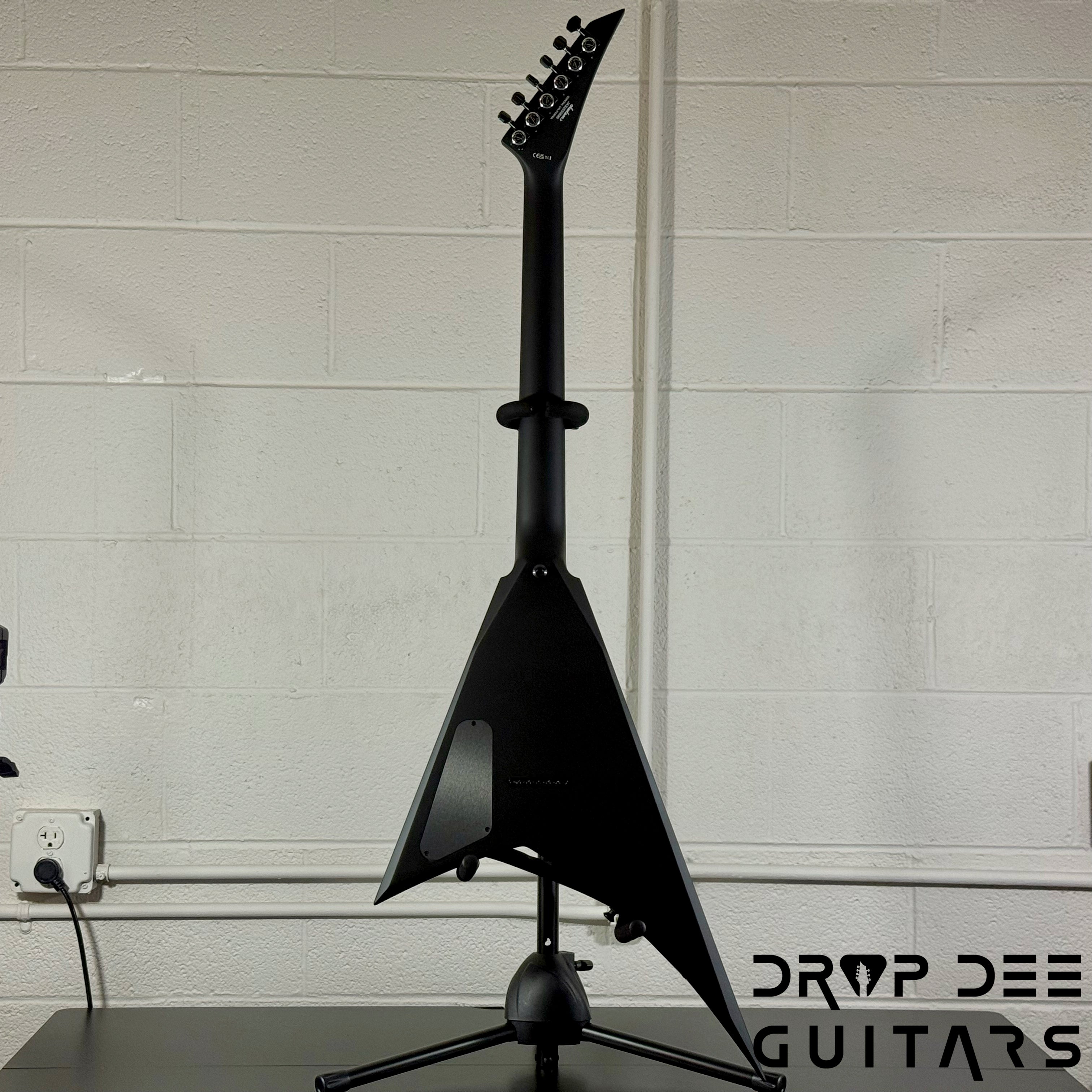Jackson American Series Rhoads RR24 HT Electric Guitar w/ Case - Satin Black