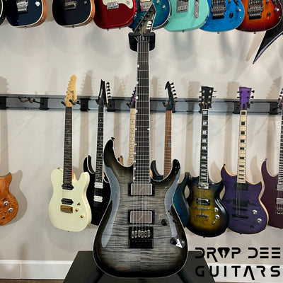 ESP LTD MH-1000 Evertune Electric Guitar - Charcoal Burst