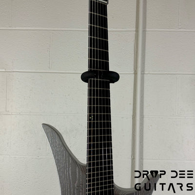 GOC Varja 7 Multiscale 7-String Electric Guitar w/ Bag - Silver
