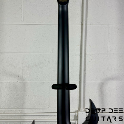 Schecter Diamond Series Keith Merrow KM-6 MK-III EX Baritone Electric Guitar - Satin Black Open Pore