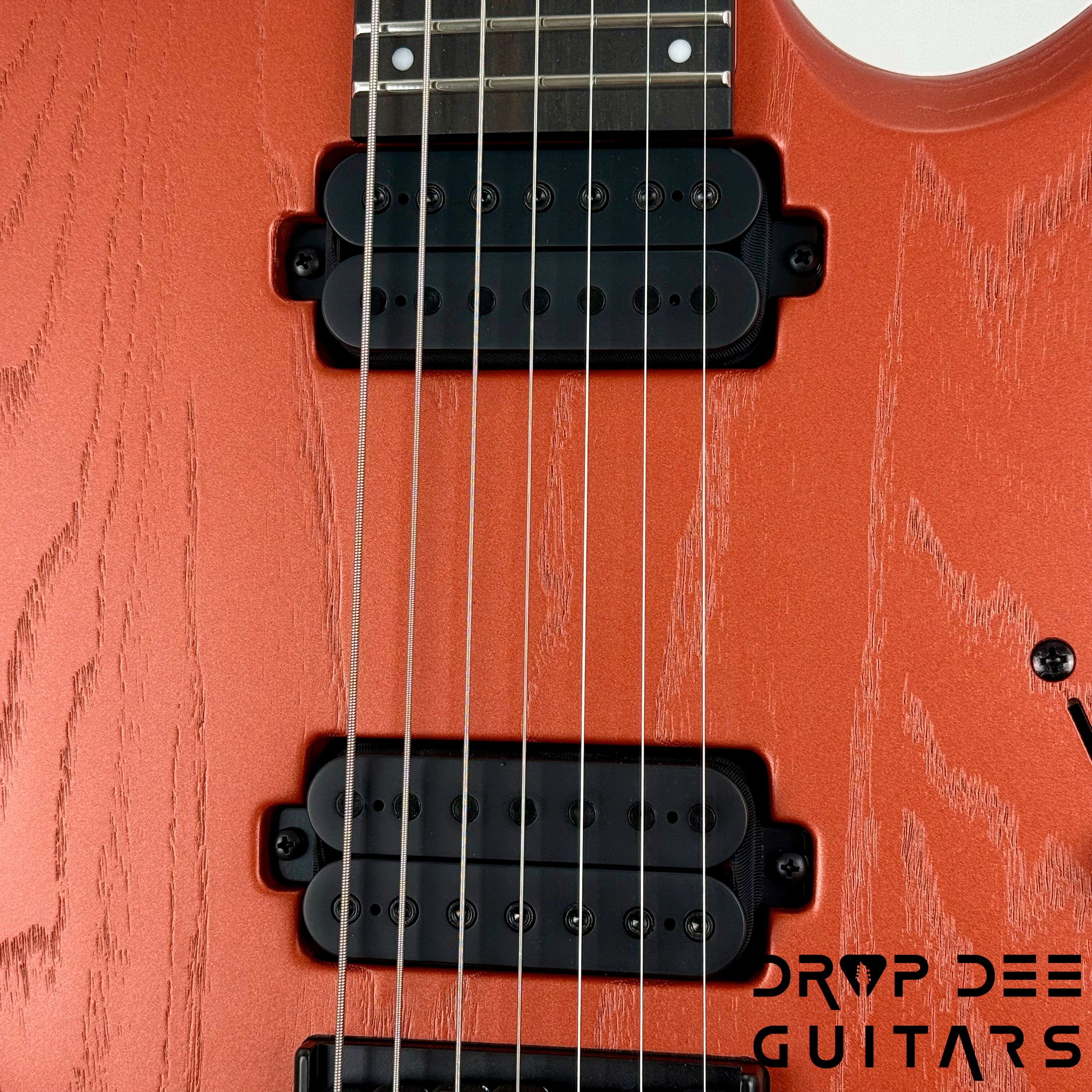 Mayones Duvell DT 7 7-String Baritone Electric Guitar w/ Case - Monolith Metallic Copper