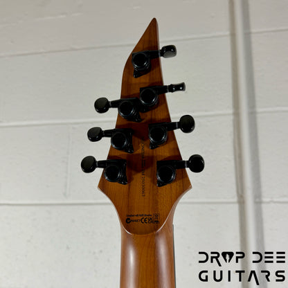 Balaguer Select Series Diablo Baritone 7 7-String Electric Guitar w/ Bag - Gloss Metallic Blueberry