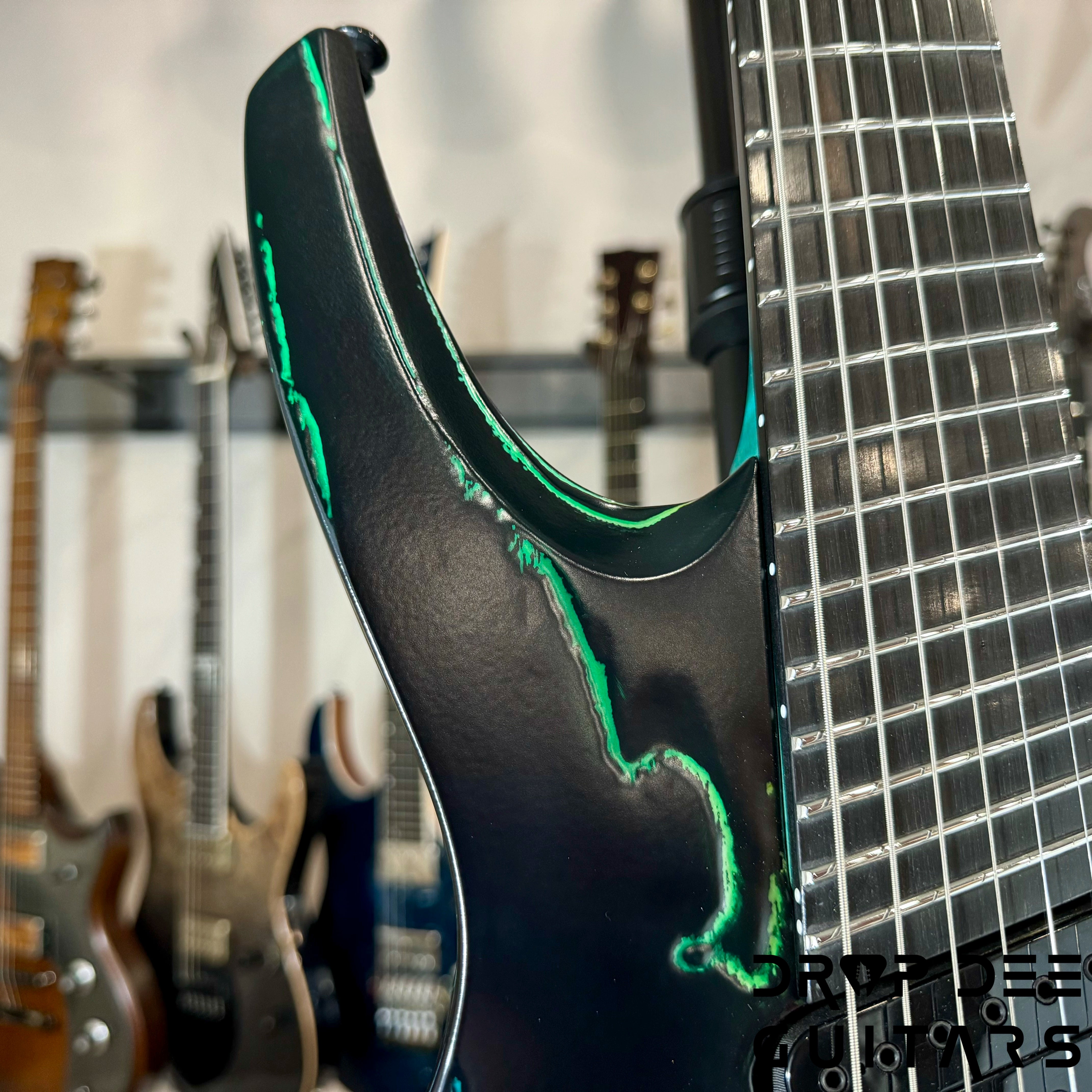 Ormsby Custom Shop Goliath Black Friday Rainbow Multiscale Headless 7-String Electric Guitar w/ Bag